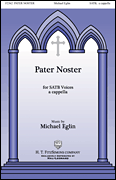 Pater Noster SATB choral sheet music cover